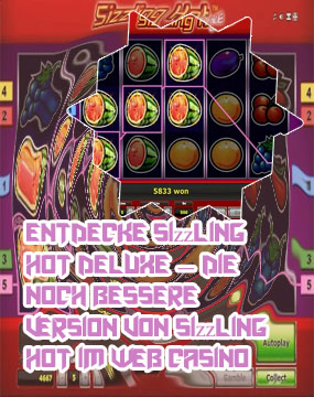 Sizzling hot deluxe spielen